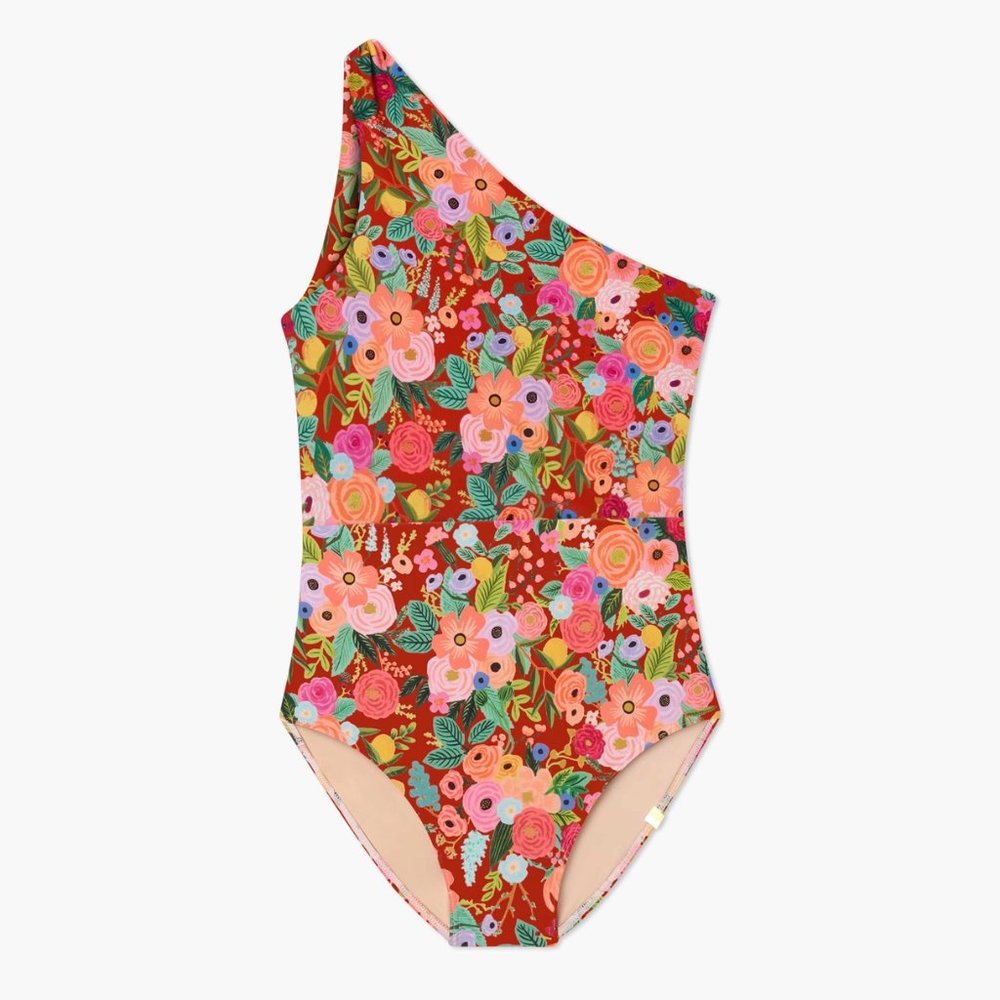 NWT: Rifle Paper Co. x Summersalt - Ruched Sidestroke One-Piece Swimsuit -10